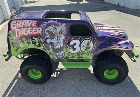 mini grave digger go kart